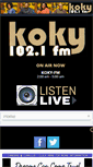 Mobile Screenshot of 1021koky.com